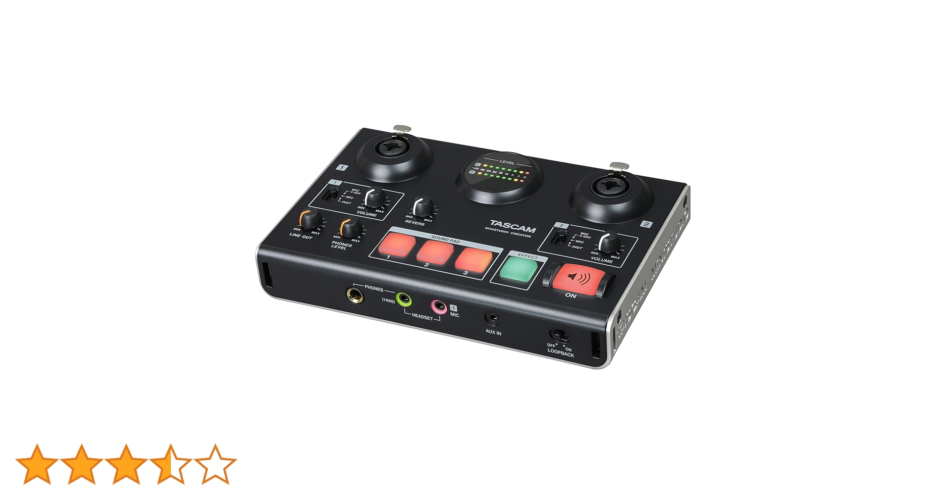 TASCAM MINISTUDIO CREATOR オーディオインターフェイス MiNiSTUDIO CREATOR US-42 | 家庭用放送機器(USBオーディオ